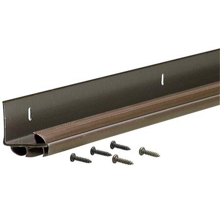 HOMEPAGE 36in. Brown Replacement Door Bottom With Vinyl Fins HO334937